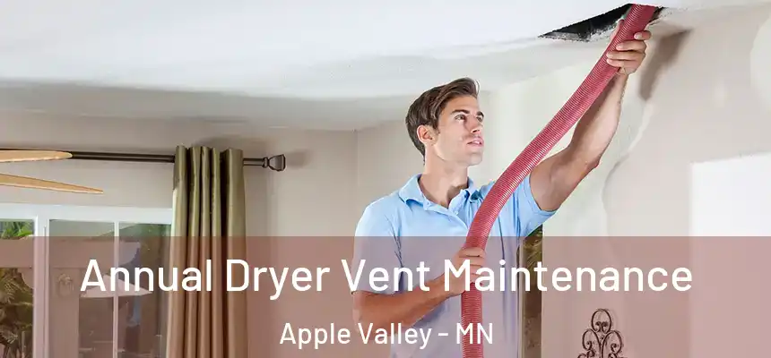  Annual Dryer Vent Maintenance Apple Valley - MN